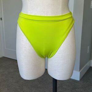 Becca French Cut Bikini Bottoms | Color: Neon Green | Size: S | NWT